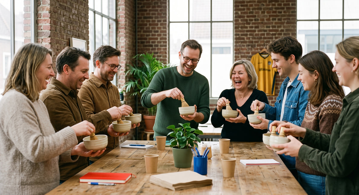 Workshop matcha maken